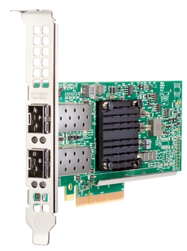 Сетевой адаптер HPE Ethernet Adapter, 537SFP+, 2x10Gb, PCIe(3.0), Broadcom, for DL360/DL380 Gen10