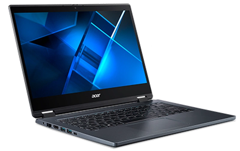 Ноутбук ACER TravelMate Spin P4 TMP414RN-51-58FB 14"FHD (1920x1080) IPS Touch, i5-1135G7, 8GB DDR4, 256GB PCIe NVMe SSD, Iris XE, WiFi, BT, HD Cam, Pen, 56Wh, 65W, Win 10 Pro, 3Y CI, Dark Blue