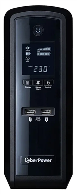 Источник бесперебойного питания Cyberpower CP1500EPFCLCD Line-Interactive 1500VA/900W USB/RS-232/RJ11/45 (6 EURO)