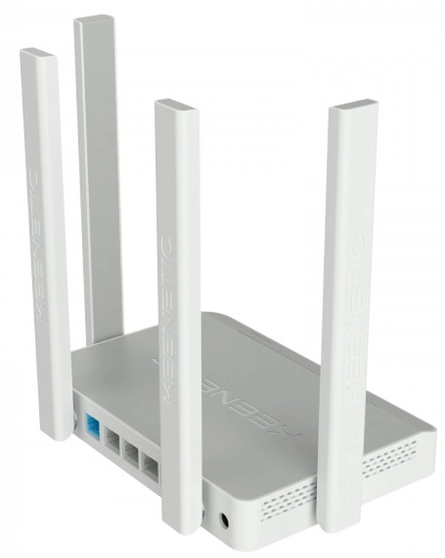 Беспроводной маршрутизатор Keenetic Air (KN-1611), Интернет-центр с двухдиапазонным Mesh Wi-Fi AC1200, 5-портовым Smart-коммутатором и переключателем режима роутер/ретранслятор