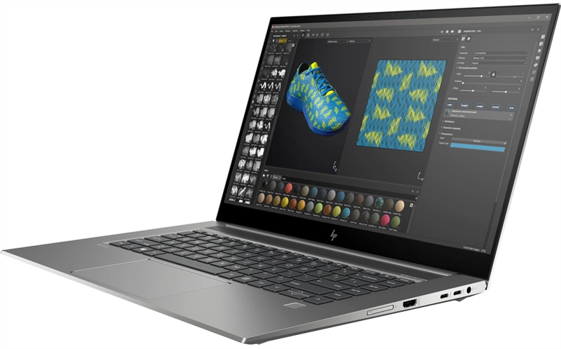 Ноутбук HP ZBook 15 Studio G7 Core i9-10885H 2.4GHz,15.6" UHD (3840x2160) IPS DreamColor AG,nVidia Quadro RTX3000 6Gb GDDR6,32Gb DDR4-2666(2),1Tb SSD,83Wh LL,FPR,1,79kg,3y,Silver,Win10Pro