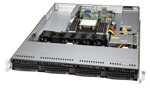 Серверная платформа Supermicro SuperServer 1U 510P-WT no CPU(1)3rd Gen Xeon Scalable/TDP 270W/ no DIMM(8)/SATARAID HDD(4)LFF/2x10GbE/2xFHHL,1xLP,M2/600W