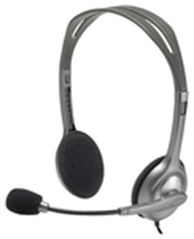 Наушники с микрофоном Logitech Headset H110, Stereo, mini jack 3.5mm, [981-000271] (незначительное повреждение коробки)