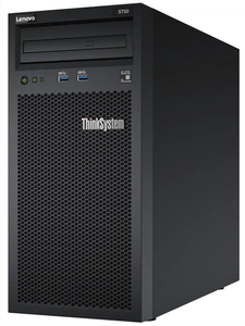 Сервер в сборе Lenovo ThinkSystem ST50 Tower 4U,1xIntel Core i3-8100 4C(65W/3.6GHz),4x16GB/2666MHz/2Rx8/1.2V UDIMM,2x1TB 3,5" HDD,2x240GB SSD,SR530-8i,noDVD,1x2.8m Line Cord,1GbE,1x250W p/s,Warranty 3 Year