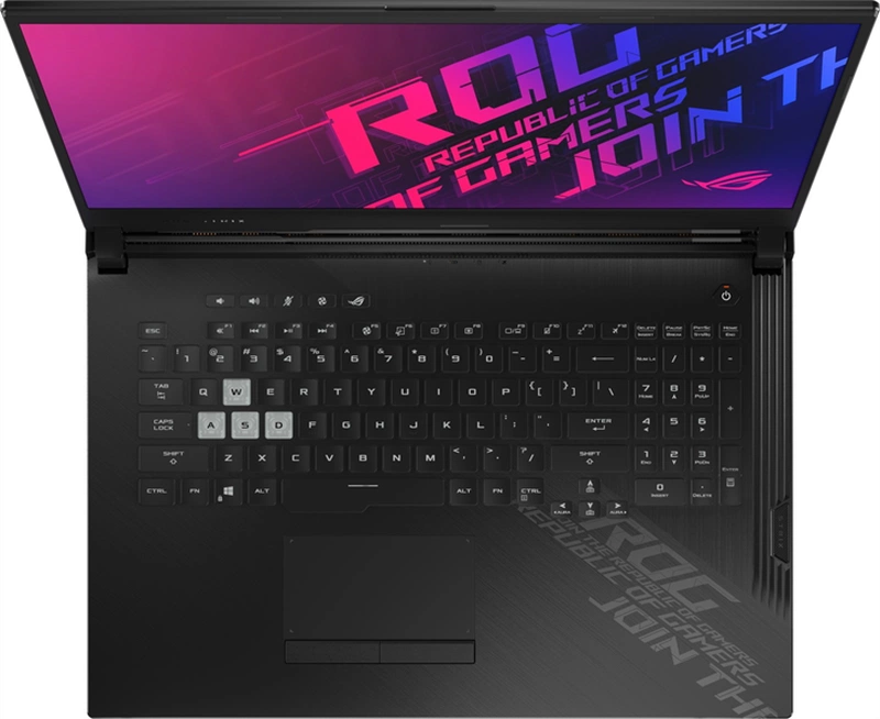 Ноутбук ASUS ROG Strix G17 G712LU-EV024T Core i7-10750H/16Gb1TB M.2 NVMe/17.3 FHD IPS 144Hz(1920x1080)/GeForce GTX 1660Ti 6Gb/WiFi6/BT/Cam/Windows 10 Home/Gaming Mouse/Black/2,8kg