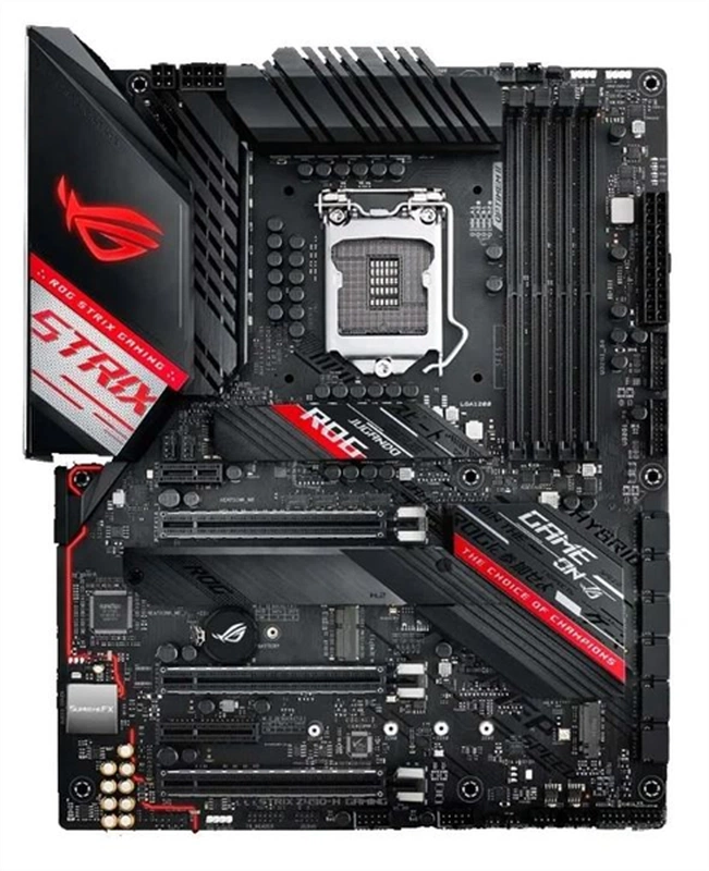 Материнская плата ASUS ROG STRIX Z490-H GAMING, LGA1200, Z490, 4*DDR4, DP+HDMI, CrossFireX, SATA3 + RAID, Audio, 2,5Gb LAN, USB 3.2*10, USB 2.0*5, ATX ; 90MB12S0-M0EAY0