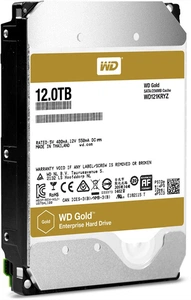 Жесткий диск Western Digital HDD SATA-III  12000Gb GOLD WD121KRYZ, 7200rpm, 256MB buffer