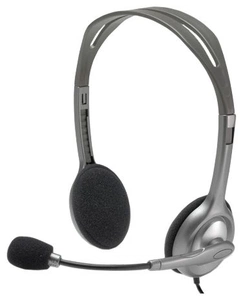 Наушники с микрофоном Logitech Headset H110, Stereo, mini jack 3.5mm, [981-000271]