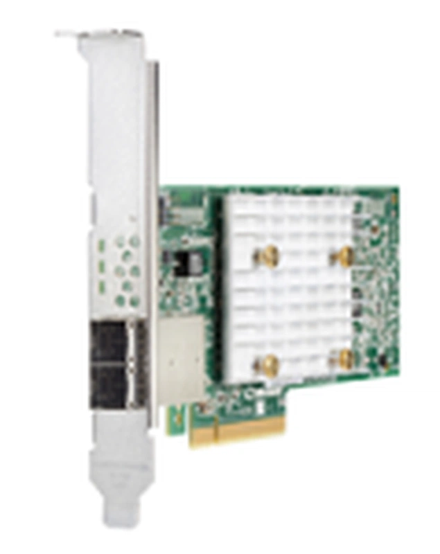Контроллер HPE Smart Array E208e-p SR Gen10/No Cache/12G/2 ext. mini-SAS(SFF8644)/PCI-E 3.0x8(HP&LP bracket)/RAID 0,1,5,10