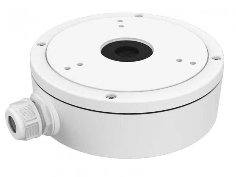 Монтажная коробка Hikvision DS-1280ZJ-DM22 белая, для купольных камер, алюминий, 164.813753.4мм