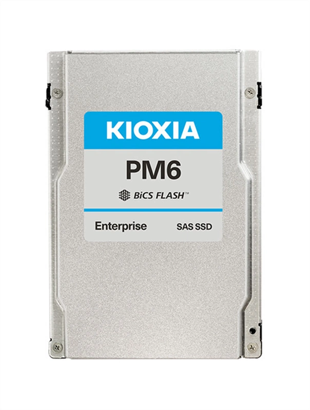 Ssd накопитель KIOXIA Enterprise SSD 1600GB 2,5" 15mm (SFF), SAS 24Gbit/s, Write Intensive, R4150/W2450MB/s, IOPS(R4K) 595K/452K, MTTF 2,5M, 10DWPD/5Y, TLC (BiCS Flash™)