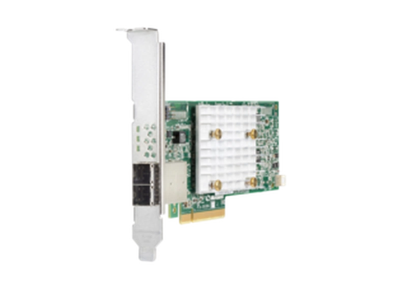 Контроллер HPE Smart Array P408e-p SR Gen10/4GB Cache(no batt. Incl.)/12G/2 ext. mini-SAS(SFF8644)/PCI-E 3.0x8(HP&LP bracket)/RAID 0,1,5,6,10,50,60 (requires P01366-B21)