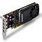 Видеокарта PNY Nvidia Quadro P1000 4GB GDDR5, 128-bit, PCIEx16 3.0, mini DP 1.4 x4, Active cooling, TDP 47W, LP, Bulk