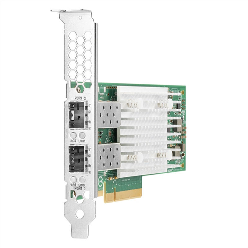 Сетевой адаптер HPE Ethernet Adapter, QL41232HLCU, 2x10/25GbE 2p SFP28, PCIe(3.0), Marvell, for DL325/DL385 Gen10 Plus