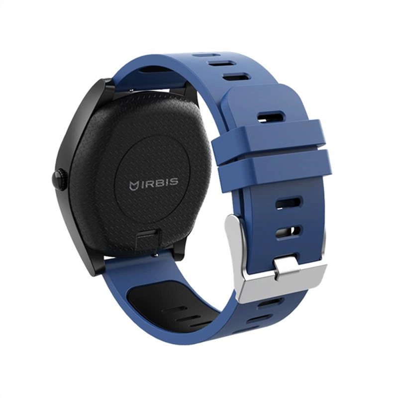 Часы круглые с симкартой irbis radius синий IRBIS RADIUS with SIM card smart watch 1.54 round screen blue color