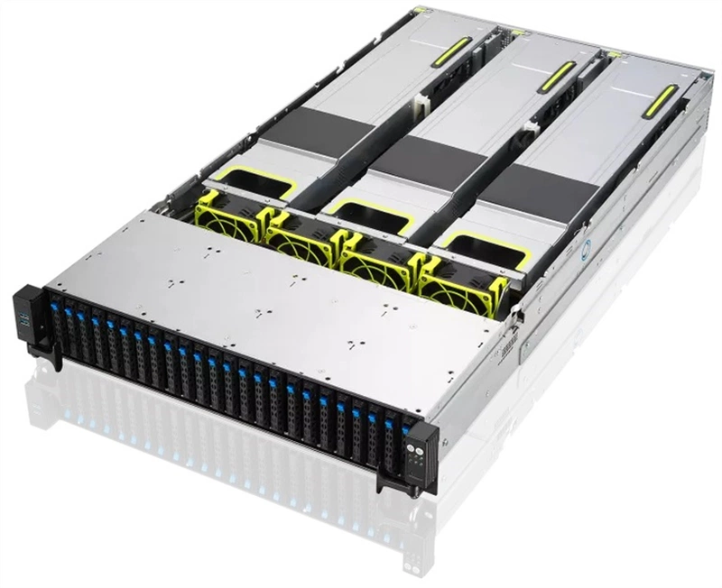 Серверная платформа ASUS RS720A-E11-RS24U Rack 2U,2xSocket SP3(LGA 4094),Max TDP(280W),noMem(32xupto 4TB R/LR/3DsDIMM),noHDD(24xSATA/SAS,16/8NVMe),9xPCi slot(6xGen4),2-p 10Gb X710-AT2,2x1600W,ASMB10 (Б/у, после ремонта)