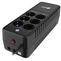  ИБП HIPER APX-600, Standby, 650ВА(360Вт), LED, RJ45/11, 6*Schuko socket, 1х12V/5Ah,USB-порт, чёрный