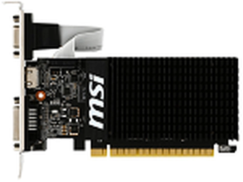 Видеоадаптер VGA MSI GT 710 2GD3H LP PCI-E16 GT710 2GB GDDR3
