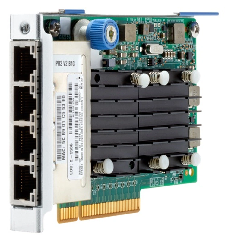 Сетевой адаптер HPE Ethernet Adapter, QL41134HLCU, 4x10Gb SFP+, PCIe(3.0), Marvell, for DL325/DL385 Gen10 Plus