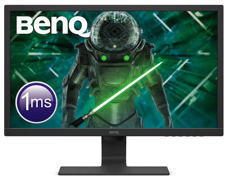 Монитор BENQ 24" GL2480E TN LED 1920x1080 1ms 16:9 250 cd/m2 1000:1 12M:1 170/160 D-sub DVI HDMI  Flicker-free Black