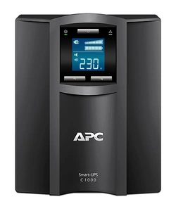 Источник бесперебойного питания APC Smart-UPS C 1000VA/600W, 230V, Line-Interactive, LCD (REP.SC1000I), 1 year warranty