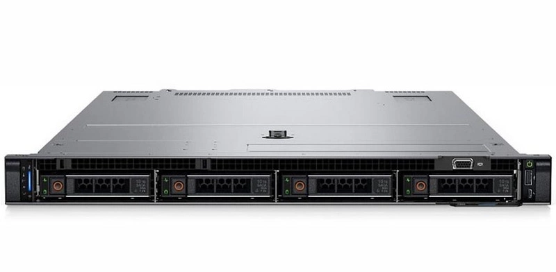 Шасси серверное DELL PowerEdge R450 1U/ 4 LFF/ 1xHS/ PERC H755/ 2xGE/ OCP 3.0/ noPSU/ 2xLP/ IDRAC9 Ent/ TPM 2.0 v3/7xstd fan/ noDVD/ Bezel noQS/ Sliding Rails/ 1YWARR