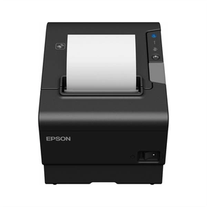  Чековый принтер Epson TM-T88VI (112): Serial, USB, Ethernet, Buzzer, PS, Black, EU