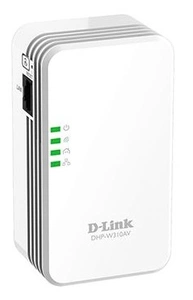Беспроводной powerline-адаптер D-Link DHP-W310AV, Powerline AV Wireless N300 Adapter.HomePlug AV over 200 Mbps, 1 x 10/100/1000 Base-T LAN port, wireless N300 interface 802.11n, WEP/WPA/WPA2, Wi-Fi WMM, OFDM Symbol Modulation, pow