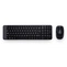 Клавиатура+мышь Logitech Wireless Desktop MK220 (Keybord&mouse), USB, Black, [920-003169] (существенное повреждение коробки)