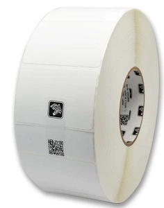 Этикетка zebra Zebra Label, Polyester, 51x32mm; Thermal Transfer, Z-Ultimate 3000T White, Permanent Adhesive, 76mm Core, 10/BOX
