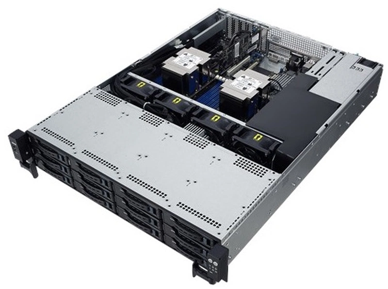 Серверная платформа ASUS RS520-E9-RS12-E Rack 2U,Z11PR-D16,2xLGA(3647),RDIMM/LR-DIMM/3DS(upto16/2933MHz/2TB),12xSFF/LFF HDD/4xNVMe+2xSFF SSD(rear)+2xM.2,softRAID,5xPCi slot+1xOCP Mezz,2xGbE,2x800W,ASMB9-iKVM