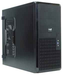 Корпус Midi Tower InWin PE689 Black 2*USB 3.0+Fan+Audio+2SATA ATX RACKMOUNT*(без блока питания) (незначительное повреждение коробки)