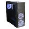 Корпус ZALMAN N3, ATX, BLACK, WINDOW, 1x5.25", 2x3.5", 2x2.5", 2xUSB2.0, 1xUSB3.0, FAN CONTROLLER, FRONT 2x120mm, REAR 1x120mm (Вмятина на передней решетке)