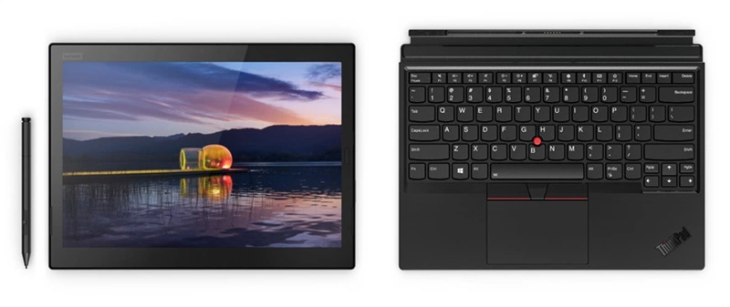 Планшет с клавиатурой ThinkPad X1 Tablet Gen3 13" QHD+ (3000x2000) IPS, i5-8250U, 8GB LPDDR3, 256GB SSD, WiFi, BT, Cam IR&HD/8MP, FPR, TPM2, MicSD4-1, PEN PRO, 4 Cell, Win 10 Pro64-RUS, Black, 3YR Carry-in