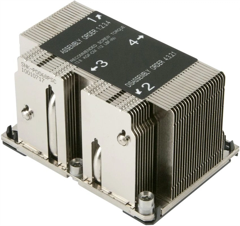 Охладитель процессора Supermicro Heatsink 2U+ SNK-P0068PSC X11 Front Purley Series Servers LGA 3647-0