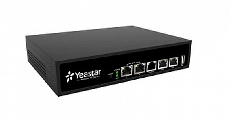  YEASTAR VoIP-PRI шлюз на 2 порта (E1/T1) порта, поддерживающий до 30 одновременных вызовов по каждому из портов
