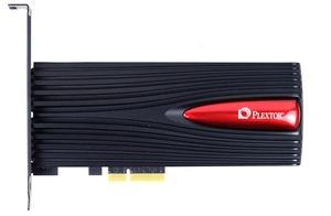 Твердотельный накопитель Plextor SSD M9P Plus 1Tb HHHL PCIe Gen3x4, R3400/W2200 Mb/s, IOPS 340K/320K, MTBF 2.5M, TLC, 640TBW, with HeatSink, Retail (PX-1TM9PY+)