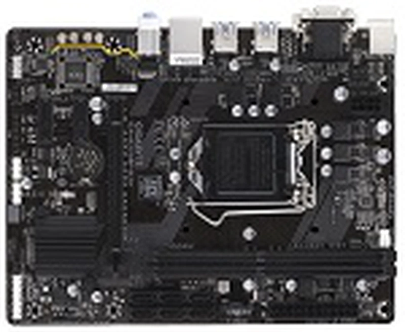 Материнская плата Gigabyte GA-B250M-D2V (Socket 1151, intel B250, 2*DDR4 2400, D-Sub, DVI-D, PCI-Ex16, Gb Lan, Audio (S/PDIF), USB 3.1, SATA 3.0, mATX) OEM (незначительное повреждение коробки)