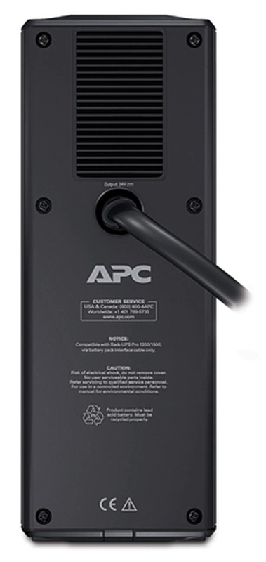 Дополнительная батарея APC External Battery Pack for Back-UPS RS/XS 1500VA, 24V, 1 year warranty
