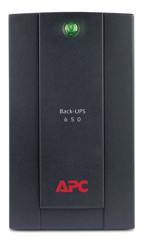 Источник бесперебойного питания для персональных компьютеров APC Back-UPS RS, 650VA/390W, 230V, AVR, 4xSchuko outlets (3xbattery backup), USB, 2 year warranty (REP:BE525-RS,BR650CI-RS)