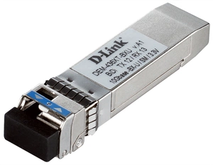 Модуль D-Link 436XT-BXU/40KM/A1A, PROJ WDM SFP+ Transceiver with 1 10GBase-LR port.Up to 40km, single-mode Fiber, Simplex LC connector, Transmitting and Receiving wavelength: TX-1270nm, RX-1330nm, 3.3V powe