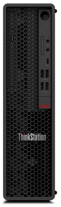 Рабочая станция Lenovo ThinkStation P340 SFF 310W, i7-10700 (2.9G, 8C), 2x8GB DDR4 2933 UDIMM, 256GB SSD M.2, 1TB HDD 7200rpm 3.5", Quadro P1000 4GB, DVD-RW, USB KB&Mouse, SD Reader, Win 10 Pro64 RUS, 3Y OS