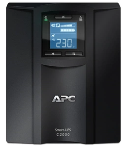Источник бесперебойного питания APC Smart-UPS C 2000VA/1300W, 230V, Line-Interactive, LCD, 1 year warranty
