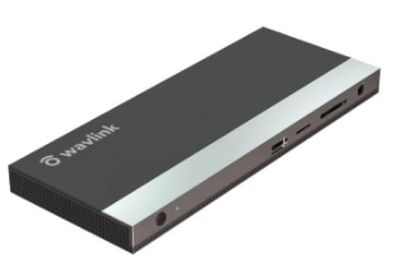 Док-станция Docking Station WAVLINK USB-C GEN2 4K Universal /100W PowerDelivery Include 20V/6.5A Power Adapter/ 4xUSB3.0/1xUSB C/2xDP 4K 60HZ/1xHDMI 4K 60HZ/1xGigabit LAN/1xAudio In/Out/1xSD/Micro SD CardReader