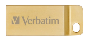 Usb накопитель Verbatim METAL EXECUTIVE 16GB USB 3.0 Flash Drive (Gold)