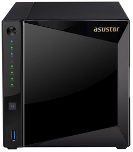 Нас сервер ASUSTOR AS4004T 4-Bay NAS/CPU (2Core)/2Gb/noHDD,LFF(HDD,SSD)/1x1GbE(LAN)/2xUSB3.1 ; 90IX0161-BW3S10