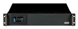 Источник бесперебойного питания Powercom King Pro RM KIN-1200AP, LCD, 1200VA/960W, SNMP Slot, black (1152596)