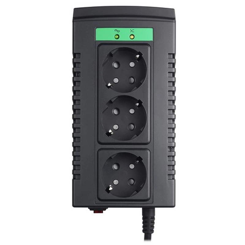 Стабилизатор напряжения электрического тока APC Line-R 1000VA Automatic Voltage Regulator, 3 Schuko Outlets, 230V