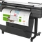 Широкофоматный принтер HP DesignJetT830 MFP (p/s/c, 24",4color,2400x1200dpi,1Gb,26sppA1,USB for Flash/GigEth/Wi-Fi,stand,mediabin,rollfeed,sheetfeed,tray50(A3/A4),autocutter,Scanner600dpi, F9A28D)