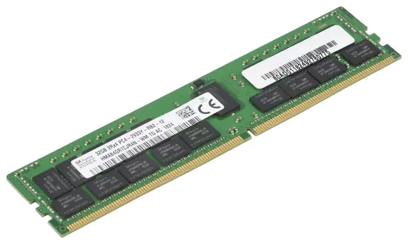 Оперативная память Hynix DDR4  32GB RDIMM (PC4-23400) 2933MHz ECC Registered 1.2V, 1 year, OEM